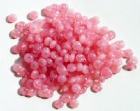 200 2x4mm Pink Opal Rondelle Beads